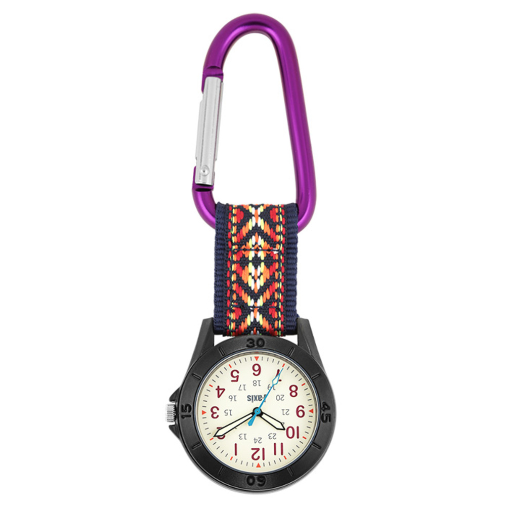時計 付き キーホルダー 通販 J-AXIS AP1351 カラビナウォッチ 時計 ウォッチ カラビナ時計 ナースウォッチ 懐中時計 アナログ 3針 フック メンズ 時計 |  | 04