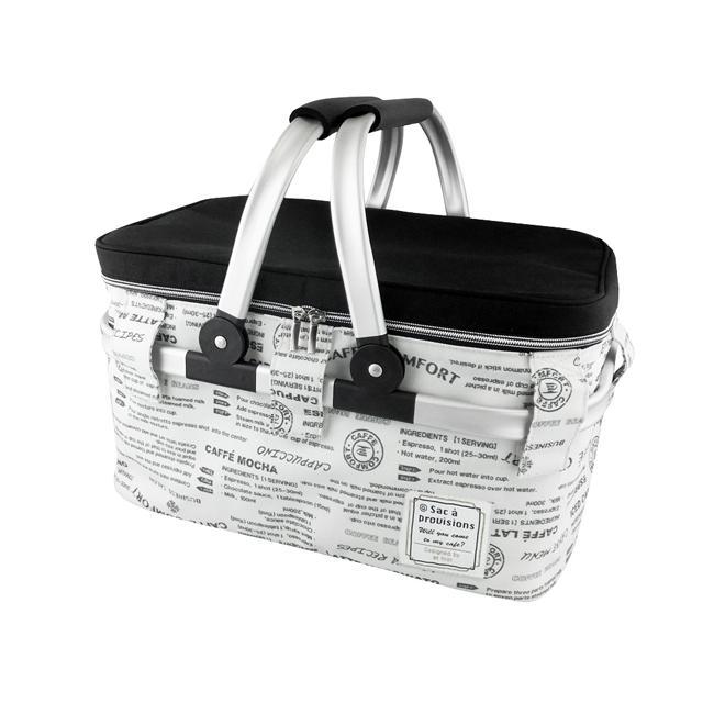 保冷バスケット おしゃれ 通販 保冷バッグ 大容量 丈夫 クーラーバスケット お弁当 クーラーバッグ Lサイズ レジャーバッグ 大きめ 大きい 保冷バスケット |  | 07