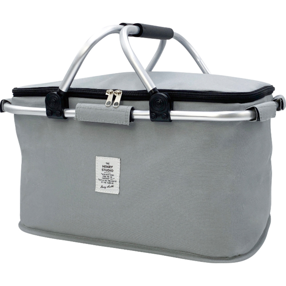 保冷バスケット おしゃれ 通販 折りたたみバスケット 大容量 クーラーバスケット ピクニックバスケット 折り畳み 折りたたみ コンパクト 軽量 保冷バスケット | BACKYARD FAMILY | 02