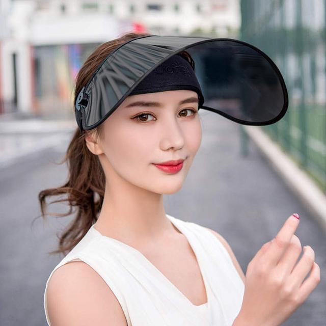 サンバイザー uvカット 通販 レディース おしゃれ ゴルフ テニス 車 ガーデニング アウトドア つば広 帽子 保育士 ひも付き 紫外線カット 日よけ サンバイザー |  | 04