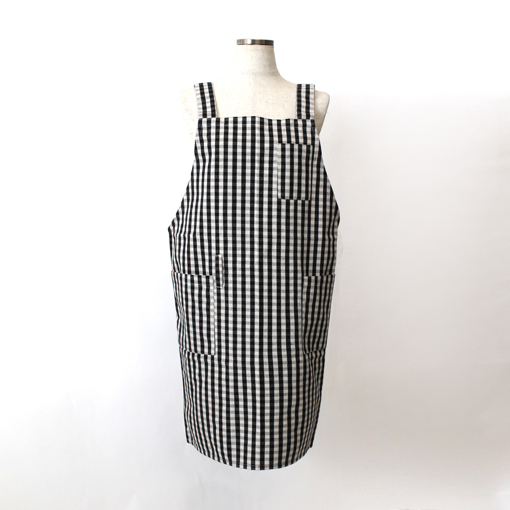 エプロン 通販エプロン h型 H型 Hタイプ hタイプ 前掛け 前掛 柔らかい やわらかい コットン ユニセックス 綿 シンプル 保育士 キッチン 家事 料理 エプロン | ブランド登録なし | 07