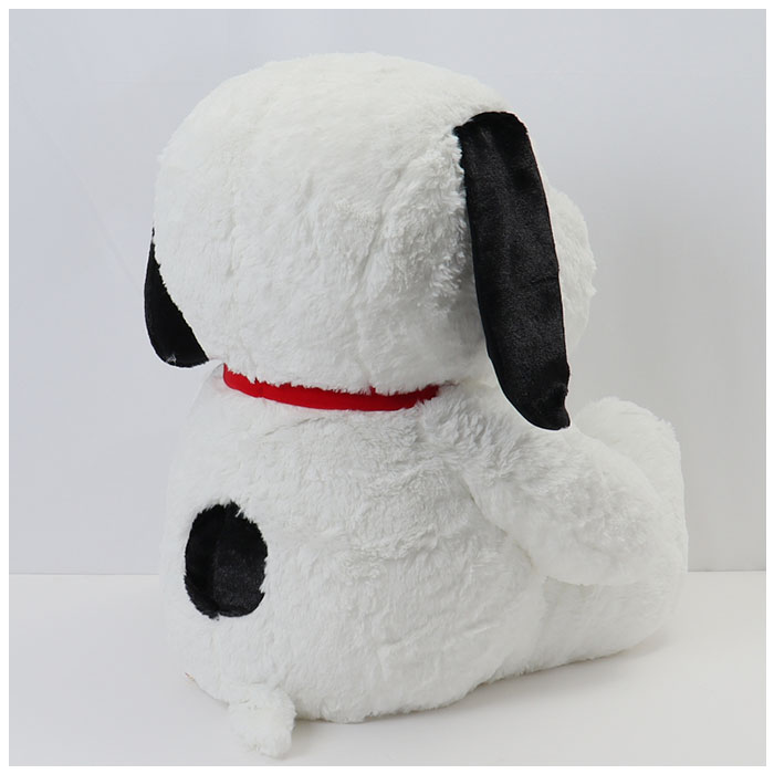 SNOOPY スヌーピー HUGHUG(ハグハグ) ぬいぐるみ 2L 黒 特大