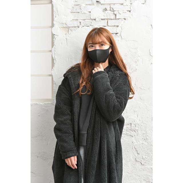 マスク 通販マスク 洗える 秋冬 メンズ 子供 レディース 立体マスク 小さめ 大きめ 花粉 ほこり S キッズ M 女性 L 男性 ブラック グレー オフホワイト マスク |  | 03