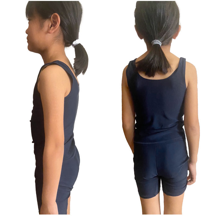 スクール水着 通販スクール水着 セパレート スパッツ 水着 スイムウェア 女の子 女児 子供水着 キッズ ジュニア ノースリーブ ネイビー 紺 スクール水着 |  | 03