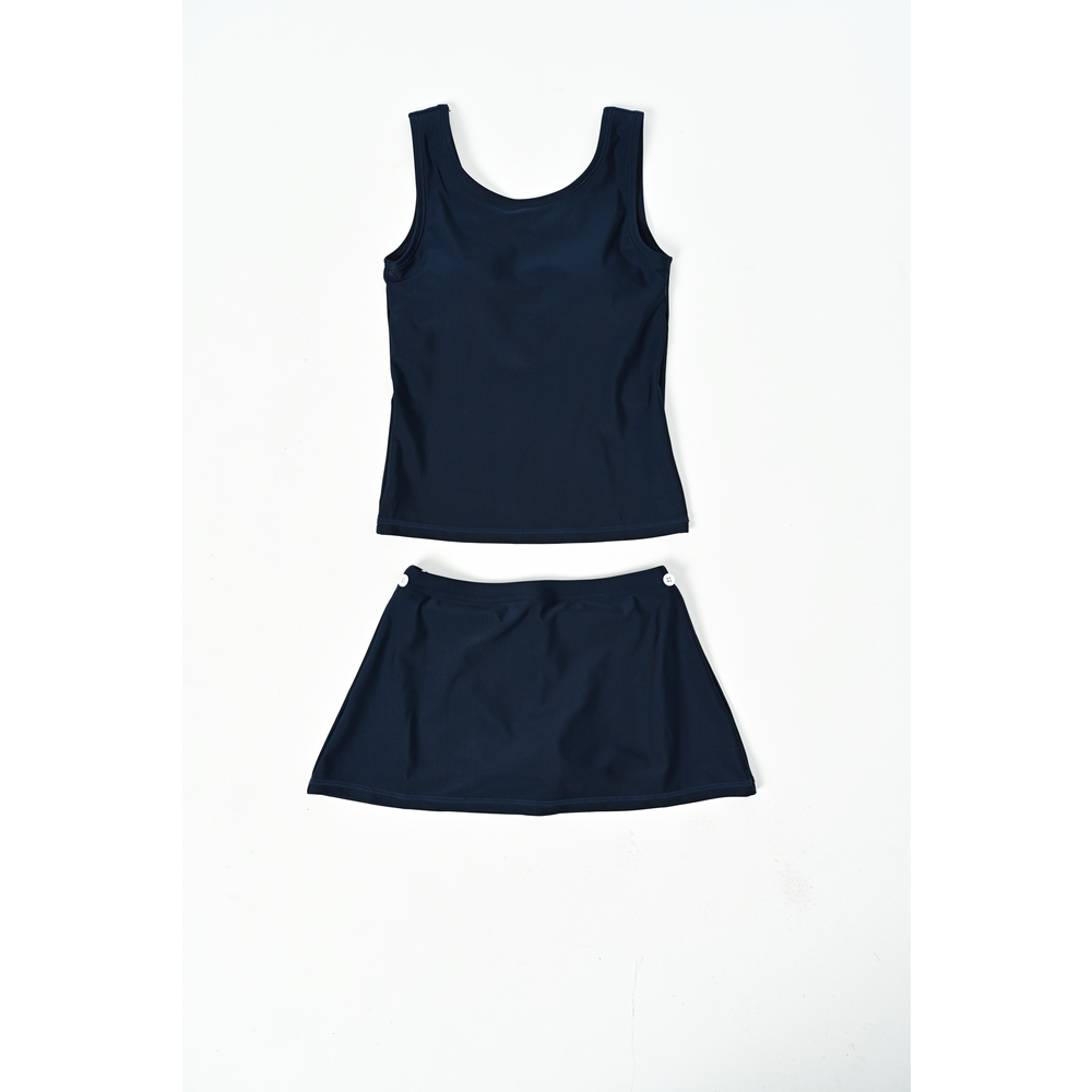 スクール水着 通販スクール水着 セパレート スカート 水着 スイムウェア 女の子 女児 子供水着 キッズ ジュニア ノースリーブ ネイビー 紺 スクール水着 |  | 01