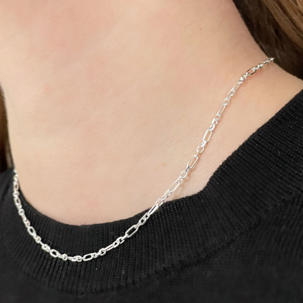 アンカーチェーン ネックレス シルバー925のおすすめ人気商品一覧 通販