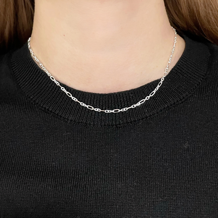 アンカーチェーン ネックレス シルバー925のおすすめ人気商品一覧 通販