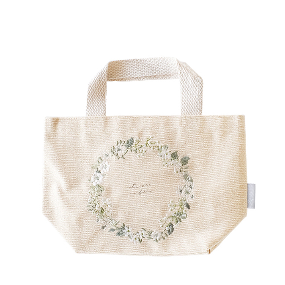 ミニトートバッグ キャンバス 通販 ito& 刺繍 トートバッグ