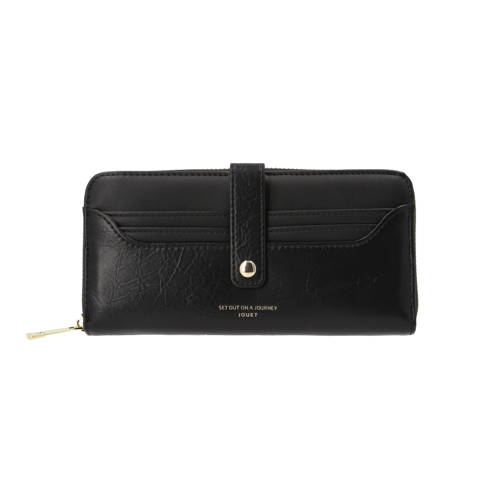 ジョエット jouet ジョエット 財布 J7552 通販 アウトポケット 長財布 ラウンドファスナー レディース 長サイフ 合皮 フェイクレザー おしゃれ コンパクト | Jouet | 01