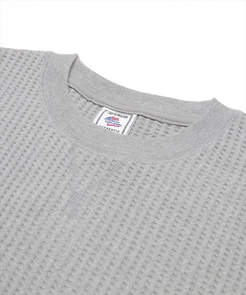 サーマル JEMORGAN サーマル JB001-52C 通販 ワッフル ロンT ビッグワッフル クルーネック ジェーイーモーガン 長袖tシャツ 無地 シンプル ブランド メンズ | JEMORGAN | 10