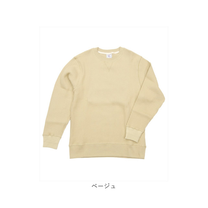 サーマル JEMORGAN サーマル JB001-52C 通販 ワッフル ロンT ビッグワッフル クルーネック ジェーイーモーガン 長袖tシャツ 無地 シンプル ブランド メンズ | JEMORGAN | 16