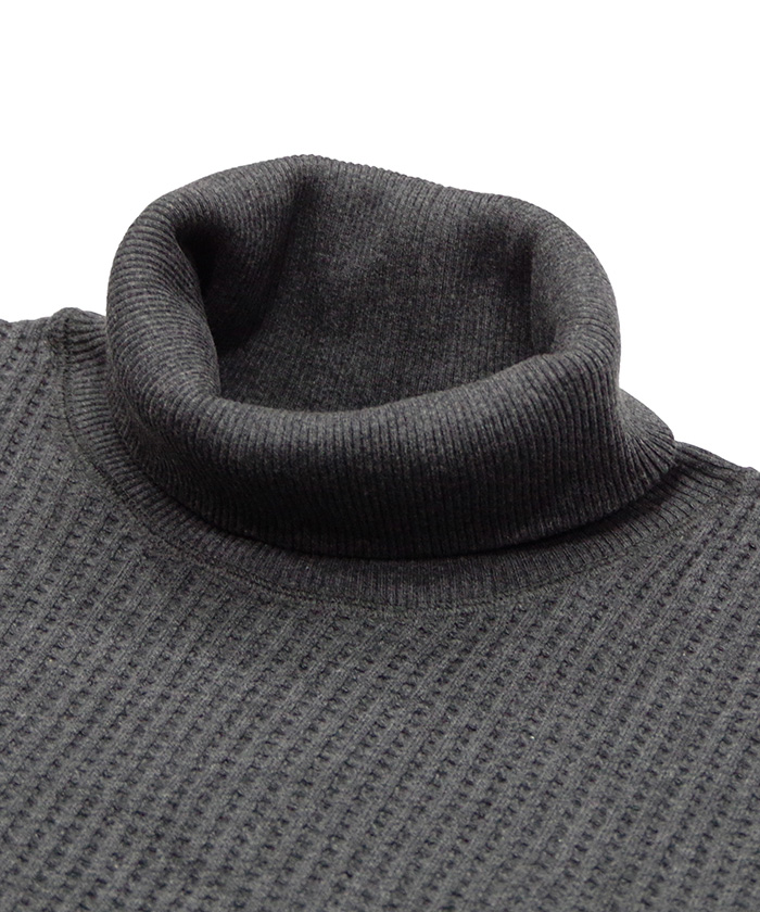 サーマル JEMORGAN サーマル JB502-52C 通販 ビッグワッフル タートルネック ジェーイーモーガン ワッフル ロンT 長袖tシャツ 無地 シンプル ブランド メンズ | JEMORGAN | 08