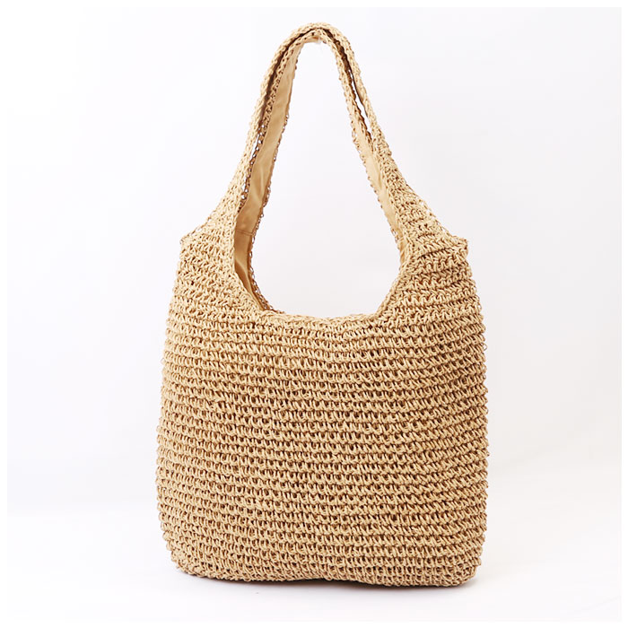 編みバッグ 通販編みバッグ 編みかごバッグ カゴバッグ かご かごバック バック ショルダー ハンドバッグ ファスナー ネットバッグ ネット 通勤 通学 編みバッグ | ブランド登録なし | 08