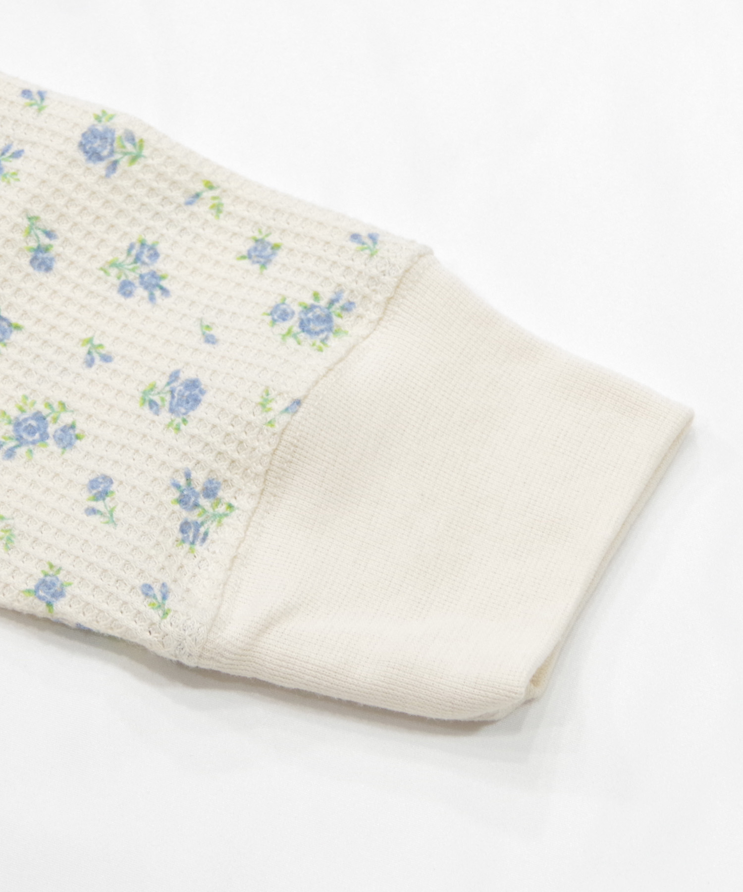 ワッフル 生地 セットアップ 通販 JEMORGAN サーマル JD570-59S 花柄 かわいい ルームウェア 上下セット レディース ロンT パジャマ 部屋着 小花柄 ワッフル | JEMORGAN | 20