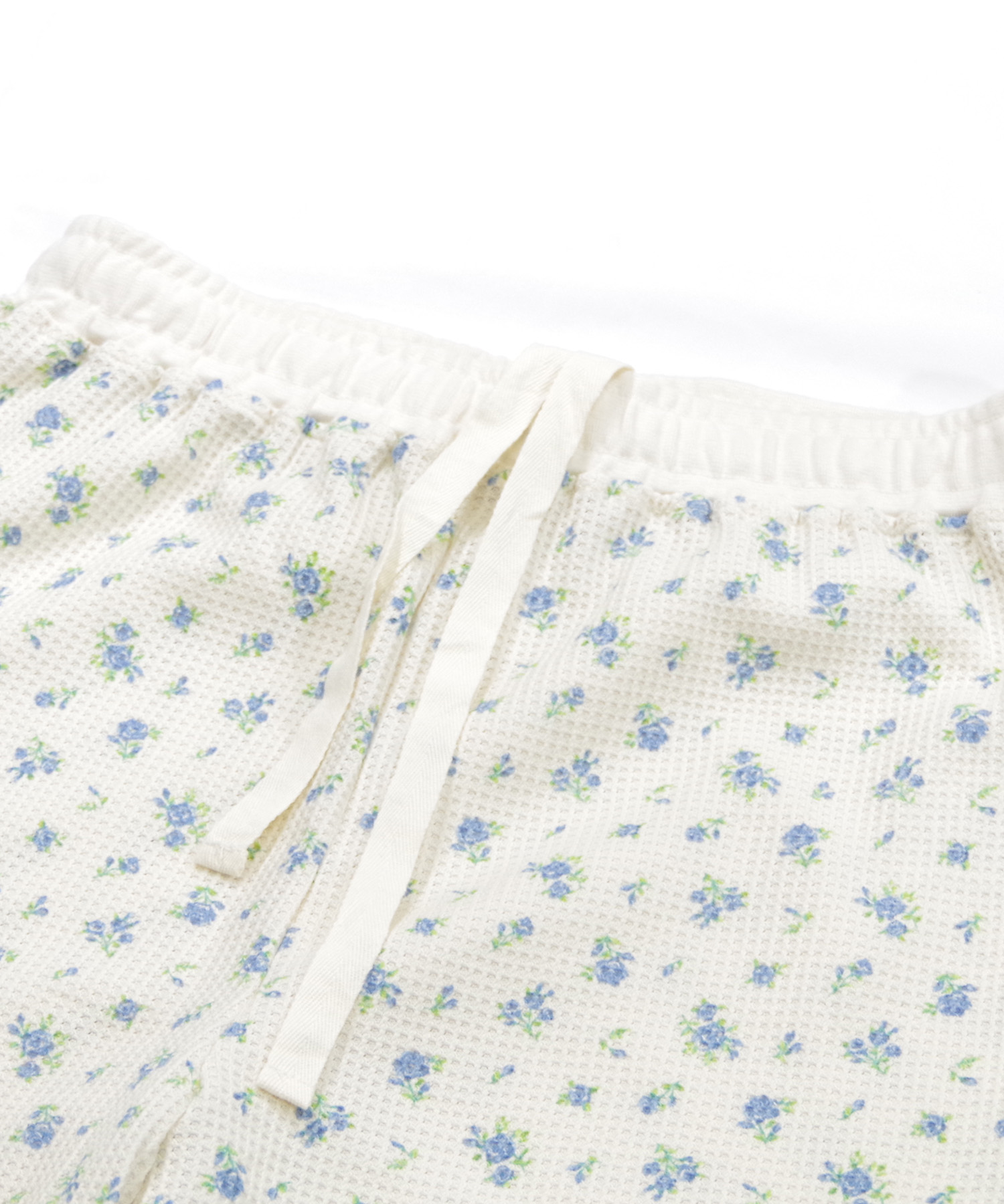 ワッフル 生地 セットアップ 通販 JEMORGAN サーマル JD570-59S 花柄 かわいい ルームウェア 上下セット レディース ロンT パジャマ 部屋着 小花柄 ワッフル | JEMORGAN | 23