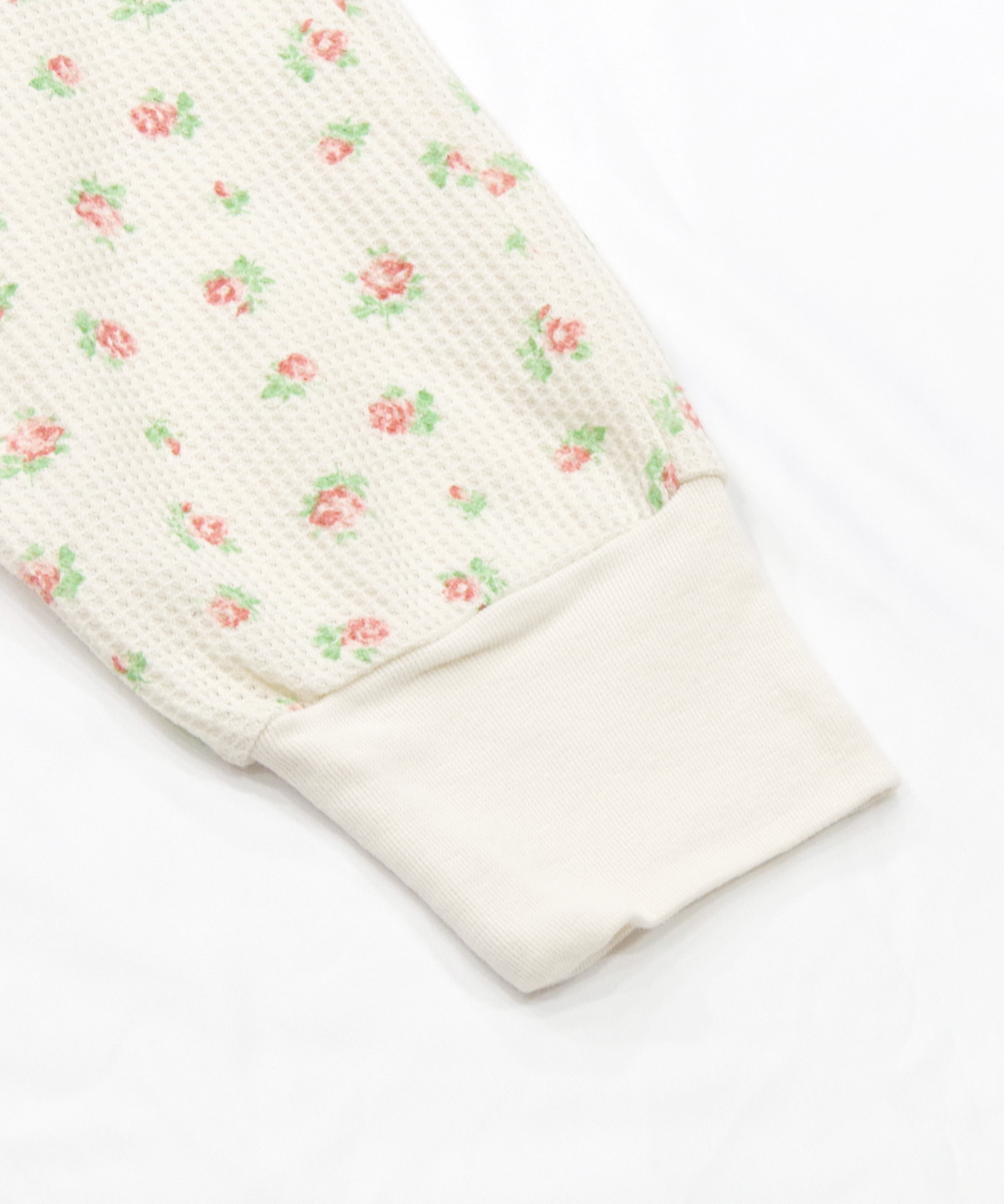 ワッフル 生地 セットアップ 通販 JEMORGAN サーマル JD570-59S 花柄 かわいい ルームウェア 上下セット レディース ロンT パジャマ 部屋着 小花柄 ワッフル | JEMORGAN | 16