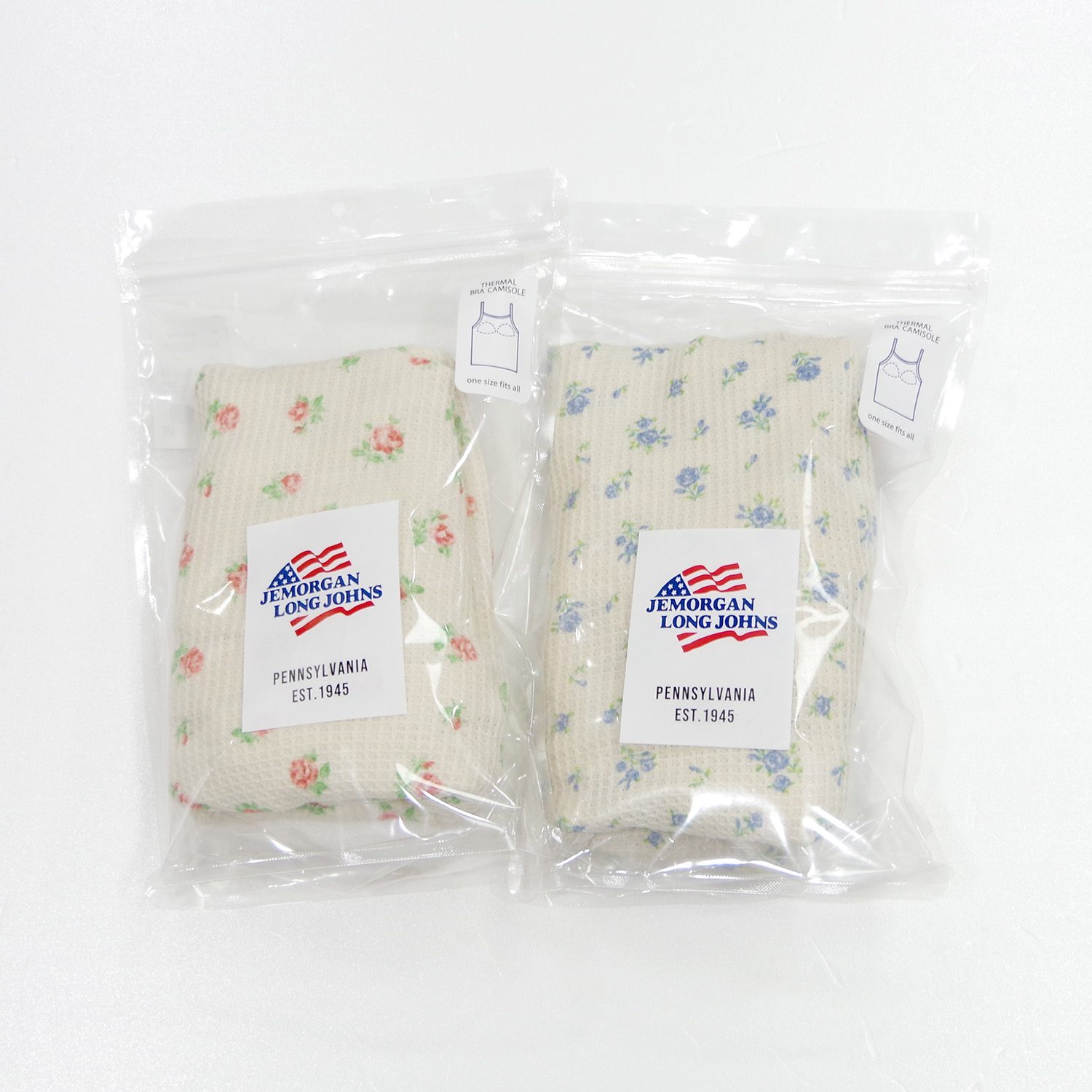 ワッフル 生地 花柄 通販 キャミソール JEMORGAN サーマル JD764-29S ジェーイーモーガン カップ付き ブランド レディース おしゃれ シンプル かわいい ワッフル | JEMORGAN | 15