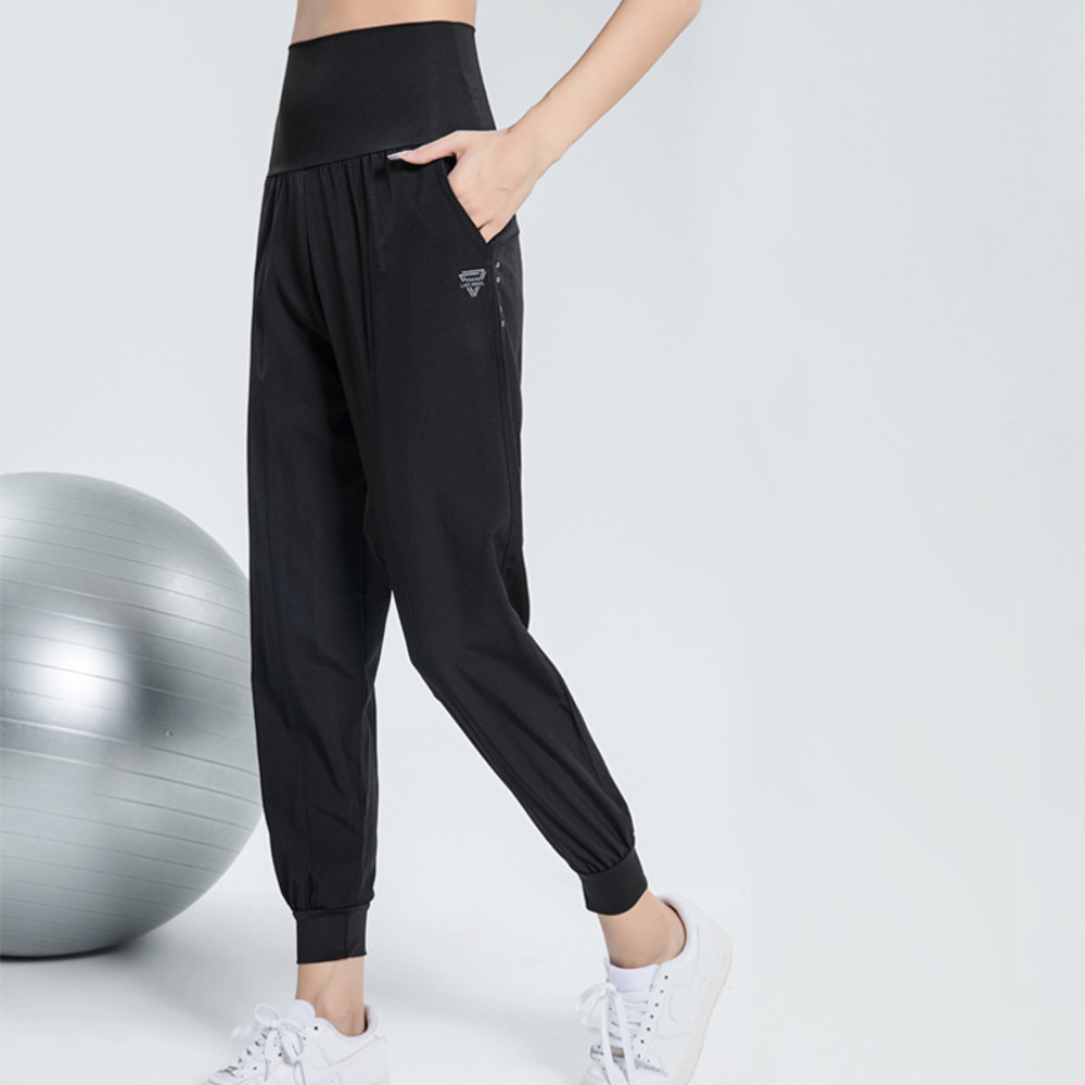 ヨガパンツ ゆったり フィットネスパンツ パンツ ズボン ヨガウェア おしゃれ ジャージ ハイウェスト レディース ピラティス スポーツウェア 動きやすい | BACKYARD FAMILY | 01