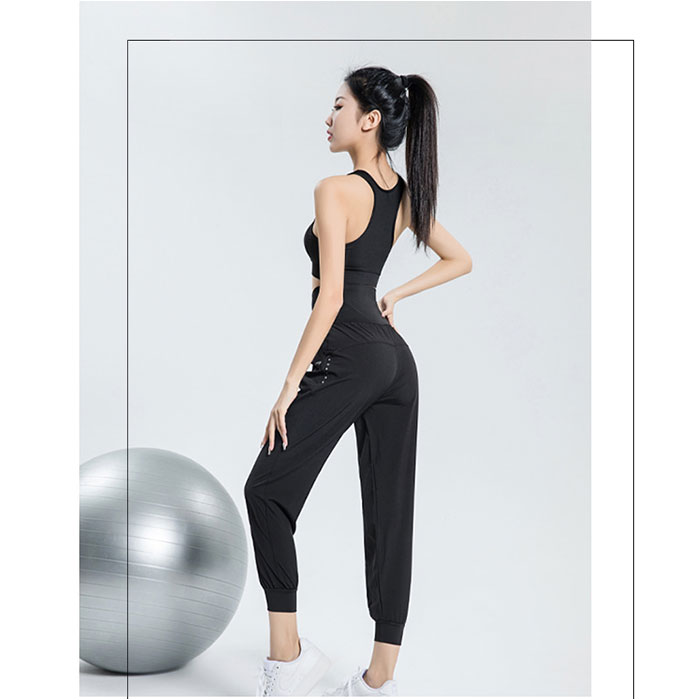 ヨガパンツ ゆったり フィットネスパンツ パンツ ズボン ヨガウェア おしゃれ ジャージ ハイウェスト レディース ピラティス スポーツウェア ヨガパンツ |  | 04