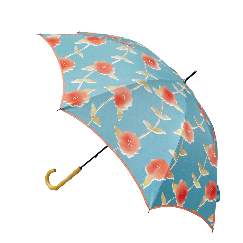 晴雨兼用傘 長傘 遮光 通販 晴雨兼用 日傘 雨傘 かさ カサ レディース 手開き ピーナッツハンドル 持ちやすい グラスファイバー 裏面PUコーティング 晴雨兼用傘 |  | 02