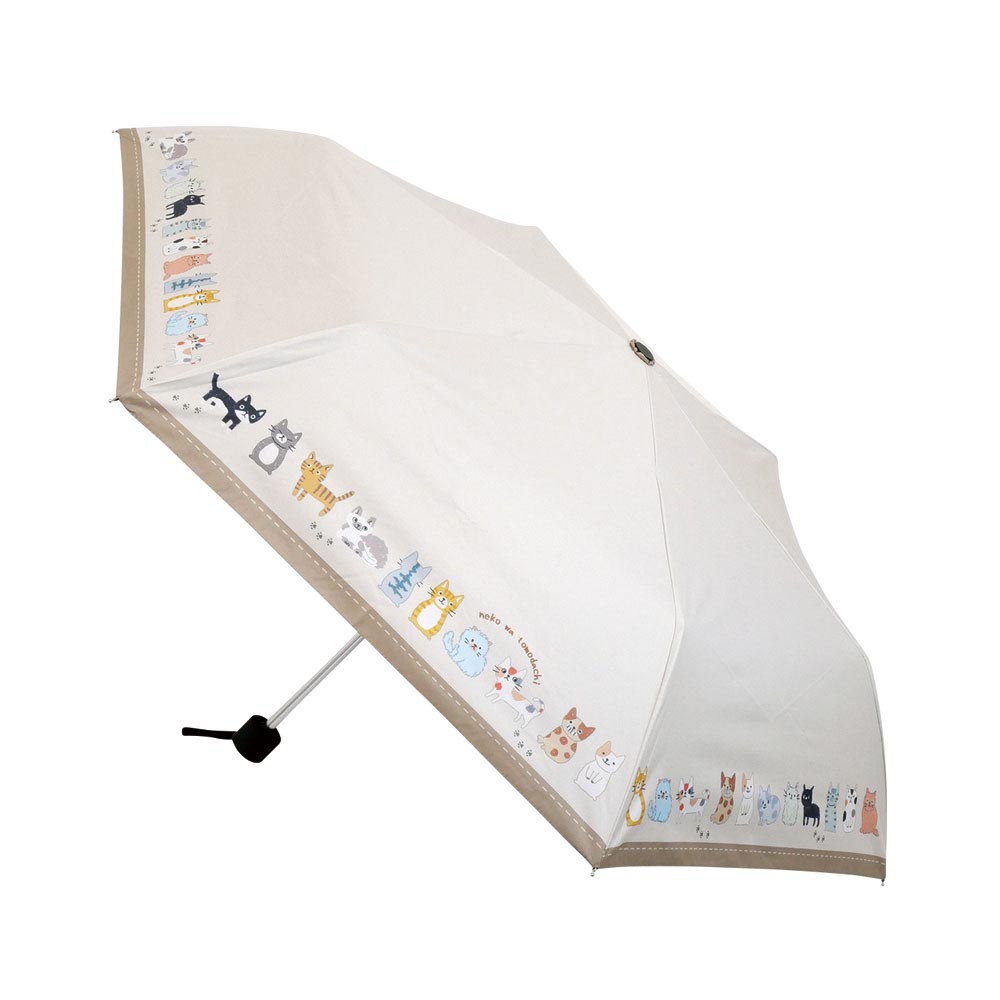 折りたたみ傘 ネコ 晴雨兼用 通販 折り畳み傘 晴雨兼用傘 晴雨兼用折りたたみ傘 晴雨兼用折り畳み傘 手動開閉 手開き 50cm 雨傘 晴れ雨兼用傘 折りたたみ傘 | BACKYARD FAMILY | 02