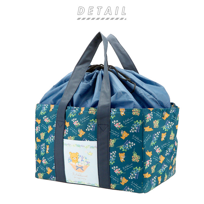 【新品★非売品】リラックマルシェ　2WAY保冷レジかごバッグ　リラックマ　景品 新品☆非売品】リラックマルシェ 2WAY保冷レジかごバッグ