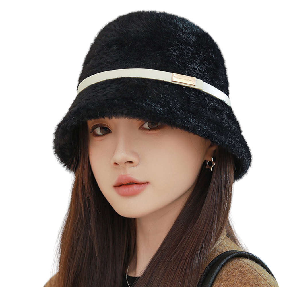 バケットハット 帽子 レディース 通販 ニットハット ニット帽子 バケット レディース帽子 キャップ ファー帽子 洗える 防寒 保温性 暖かい バケットハット | BACKYARD FAMILY | 01