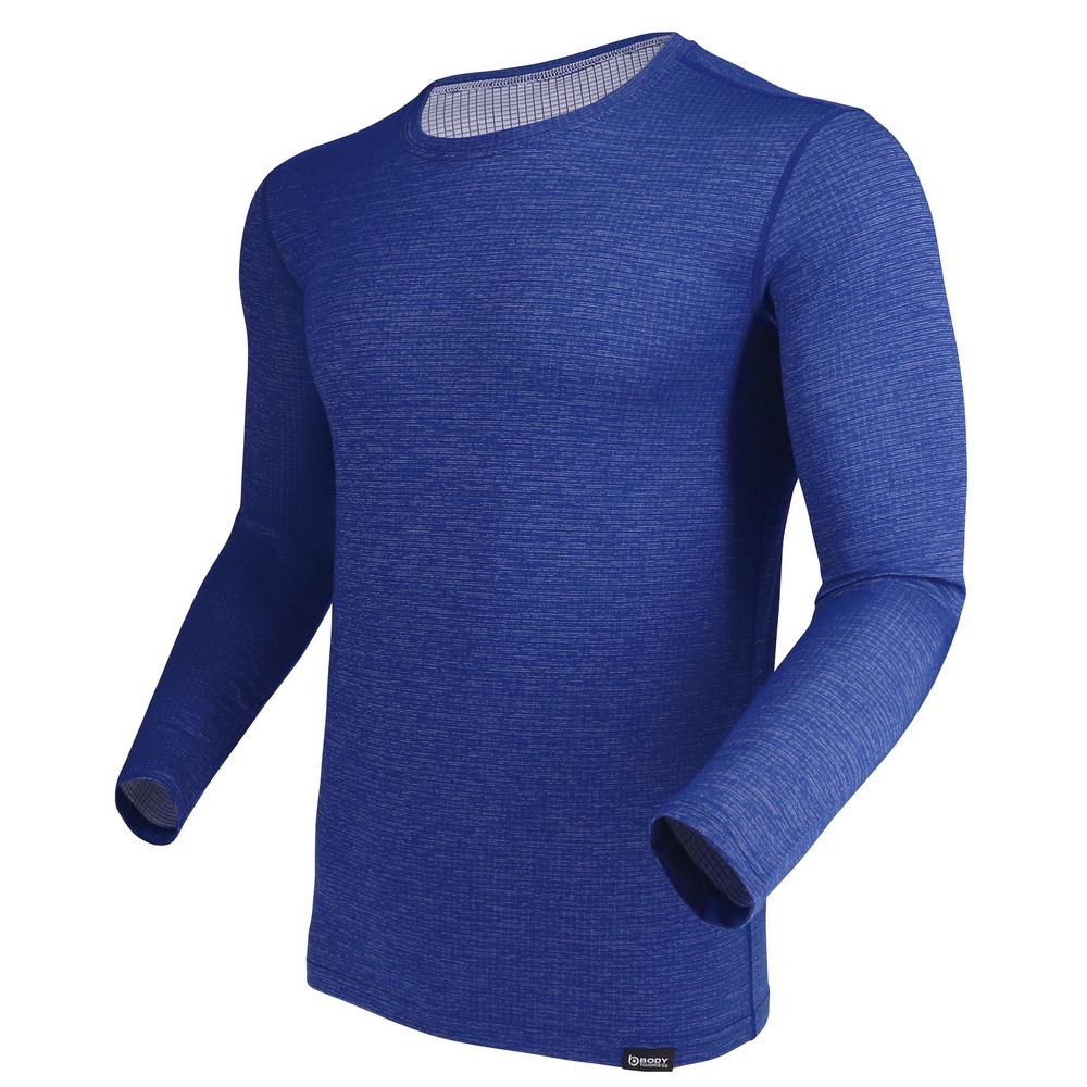 インナー 通販インナー 長袖 シャツ 夏 ドライシャツ 肌着 下着 クルーネックシャツ 冷感 クール クールビズ 涼しい 接触冷感 速乾 吸汗 消臭 BT インナー | ブランド登録なし | 02