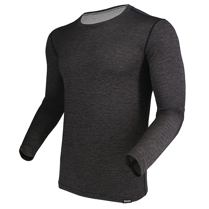 インナー 通販インナー 長袖 シャツ 夏 ドライシャツ 肌着 下着 クルーネックシャツ 冷感 クール クールビズ 涼しい 接触冷感 速乾 吸汗 消臭 BT インナー | ブランド登録なし | 09