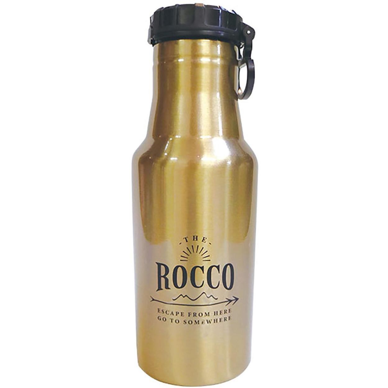 ステンレスボトル 水筒 ステンレス 直飲み おしゃれ ステンレスボトル 500ml ROCCO ロッコ 通販 マグボトル 保冷 保温 ワンタッチ 洗いやすい |  | 07