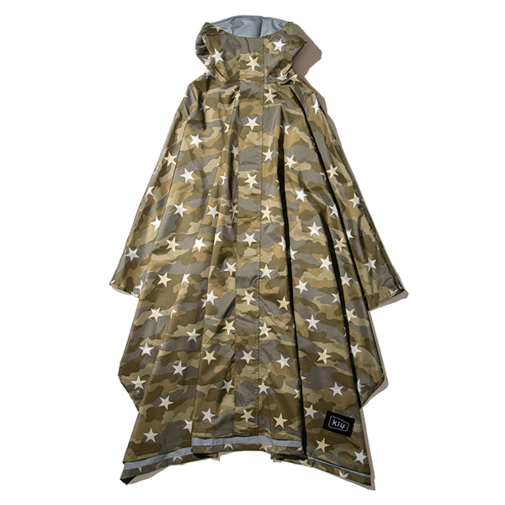 kiu レインポンチョ 通販 自転車 レディース メンズ おしゃれ レインコート 防水 透湿 止水ファスナー フルジップ リュック対応 アウトドア キャンプ | KiU | 09