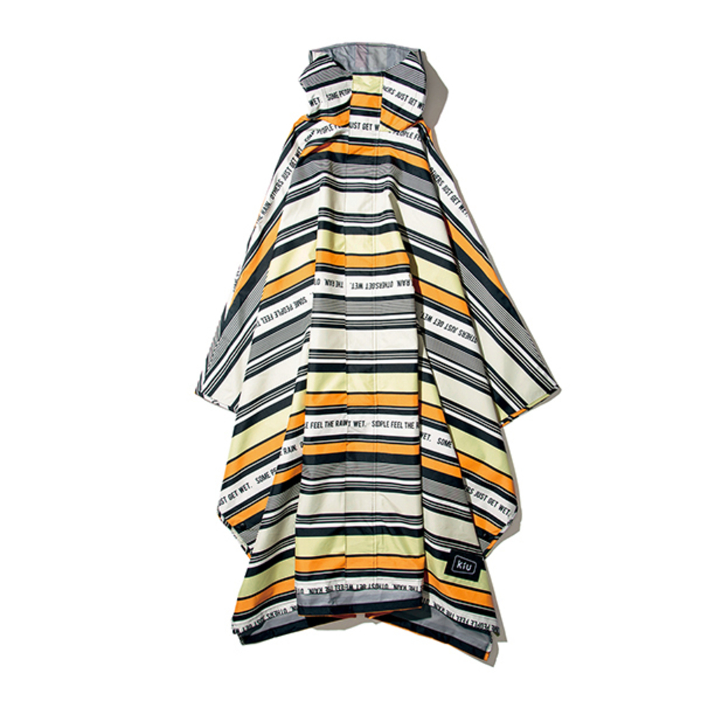 kiu レインポンチョ 通販 自転車 レディース メンズ おしゃれ レインコート 防水 透湿 止水ファスナー フルジップ リュック対応 アウトドア キャンプ | KiU | 07