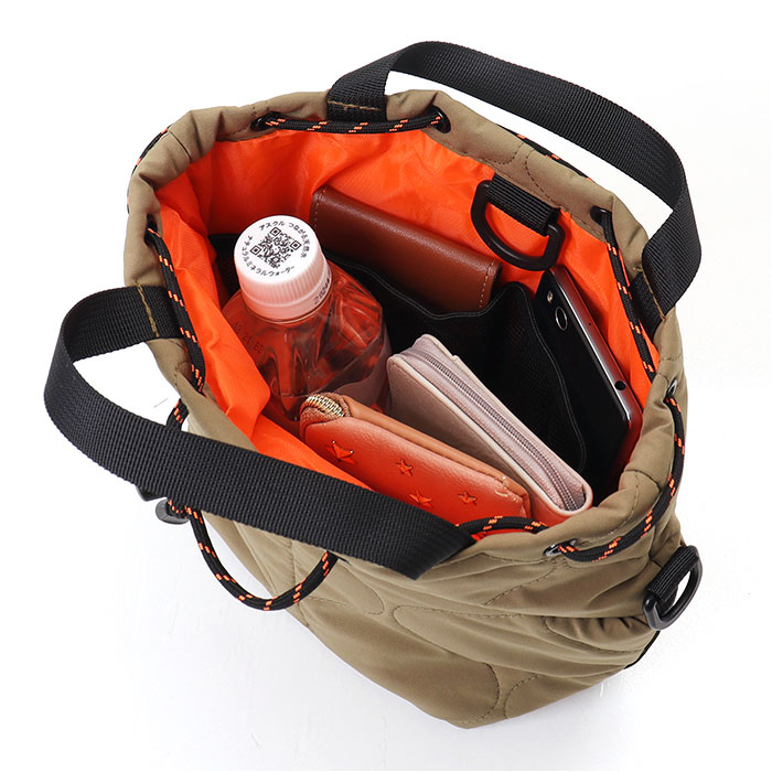 kiu ショルダーバッグ キウ K384 通販 ショルダーバック 2way ショルダー ハンドバッグ 斜めがけバッグ パデットポケッタフルミニバッグ 小さめ レディース | KiU | 14