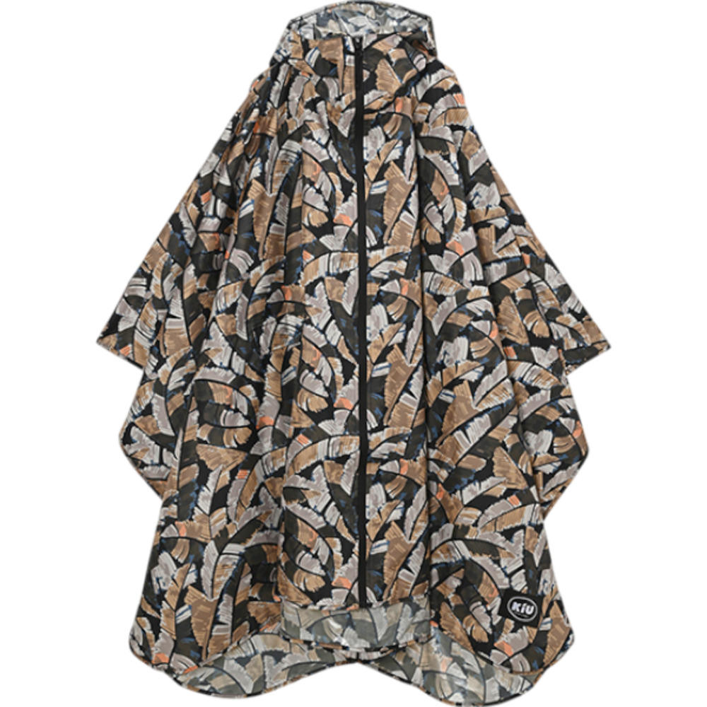 kiu キウ レインコート ポンチョ 通販 ポンチョスリーブ レインポンチョ 雨具 雨合羽 かっぱ 合羽 カッパ フルジップアップ フード ハイネック アウトドア | KiU | 06