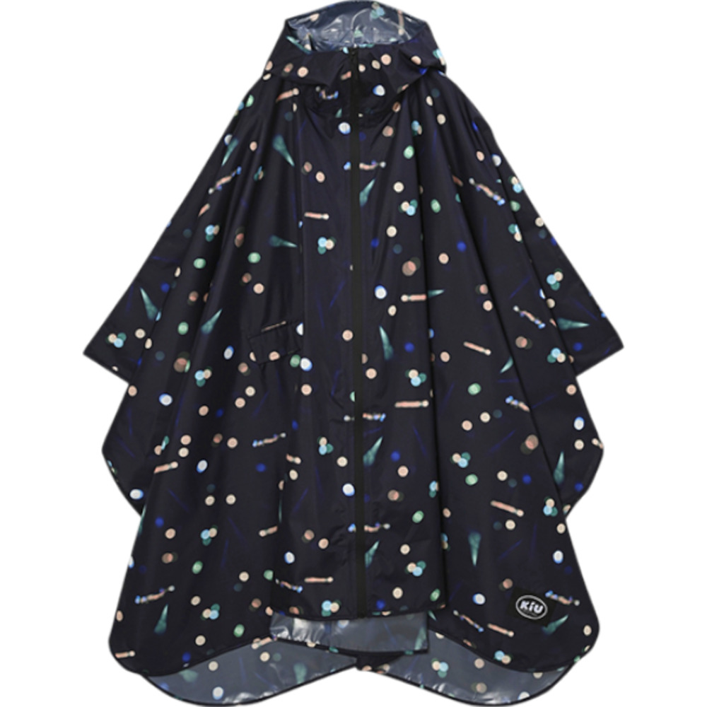 kiu キウ レインコート ポンチョ 通販 ポンチョスリーブ レインポンチョ 雨具 雨合羽 かっぱ 合羽 カッパ フルジップアップ フード ハイネック アウトドア | KiU | 08