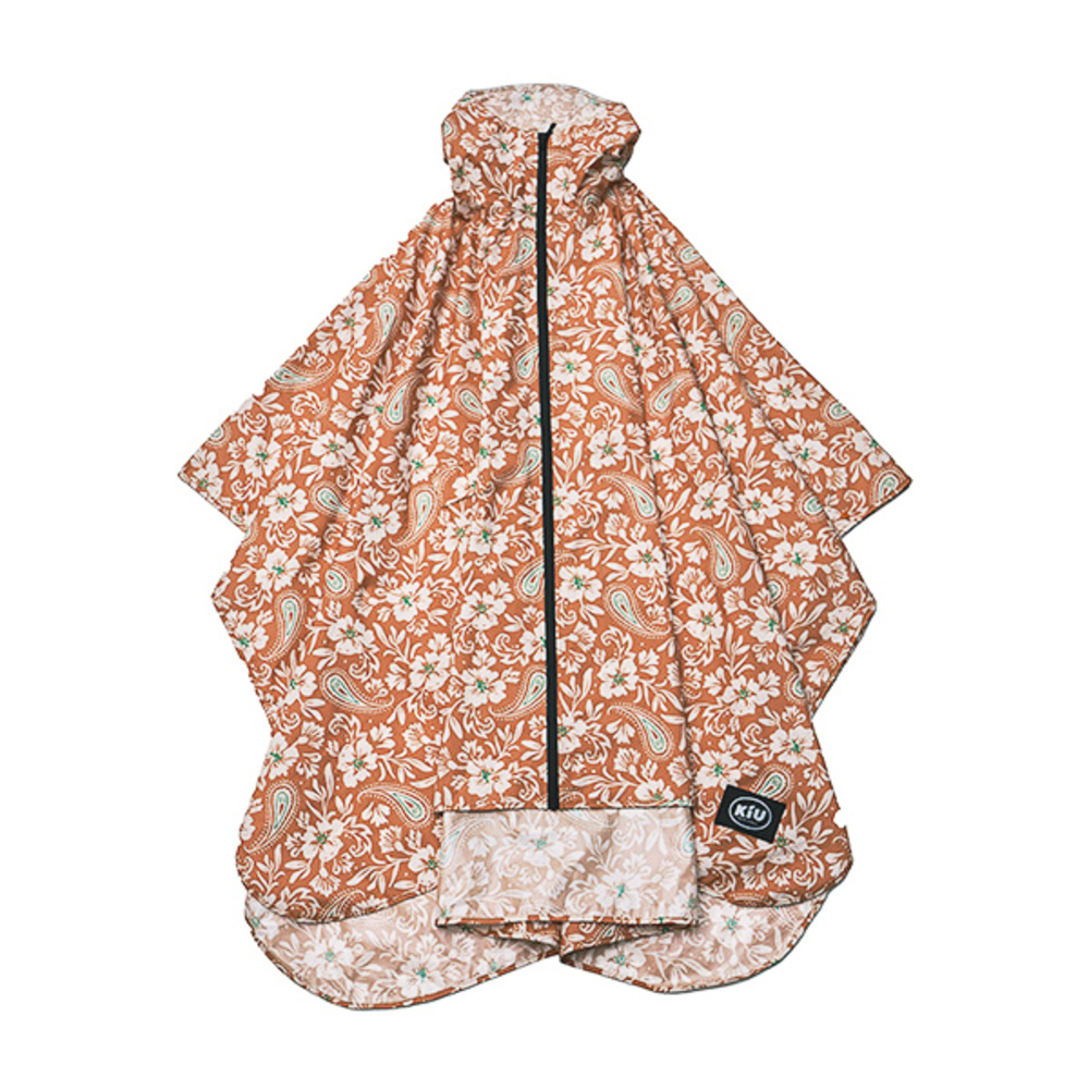 kiu キウ レインコート ポンチョ 通販 ポンチョスリーブ レインポンチョ 雨具 雨合羽 かっぱ 合羽 カッパ フルジップアップ フード ハイネック アウトドア | KiU | 06