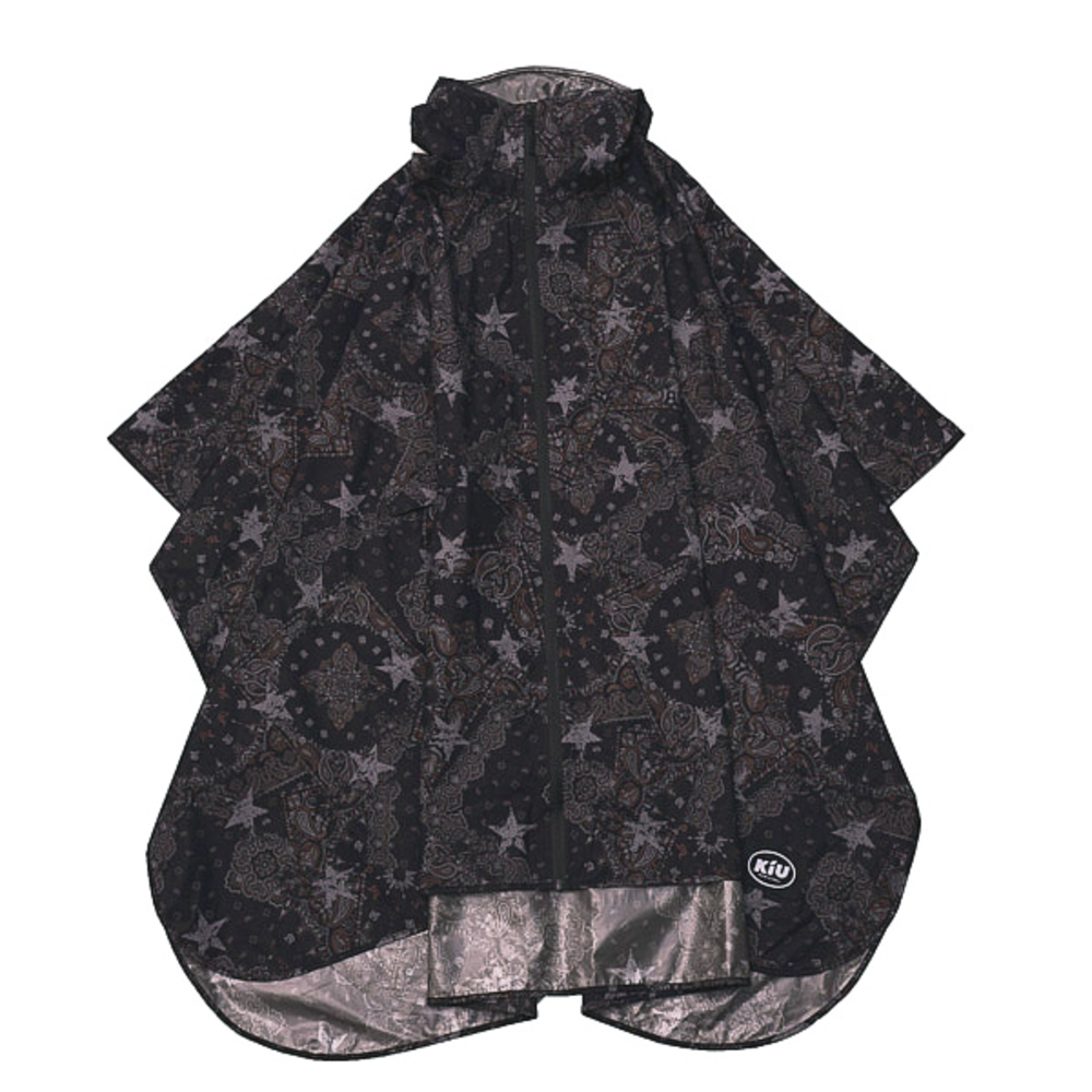 kiu キウ レインコート ポンチョ 通販 ポンチョスリーブ レインポンチョ 雨具 雨合羽 かっぱ 合羽 カッパ フルジップアップ フード ハイネック アウトドア | KiU | 07