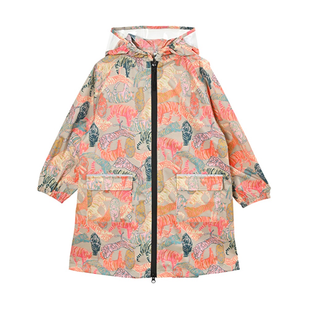 kiu キウ レインコート キッズ 通販 キッズポンチョ ポンチョ カッパ 雨合羽 ランドセル対応 男の子 女の子 子供用 フルジップ はっ水 撥水 使いやすくい | KiU | 06