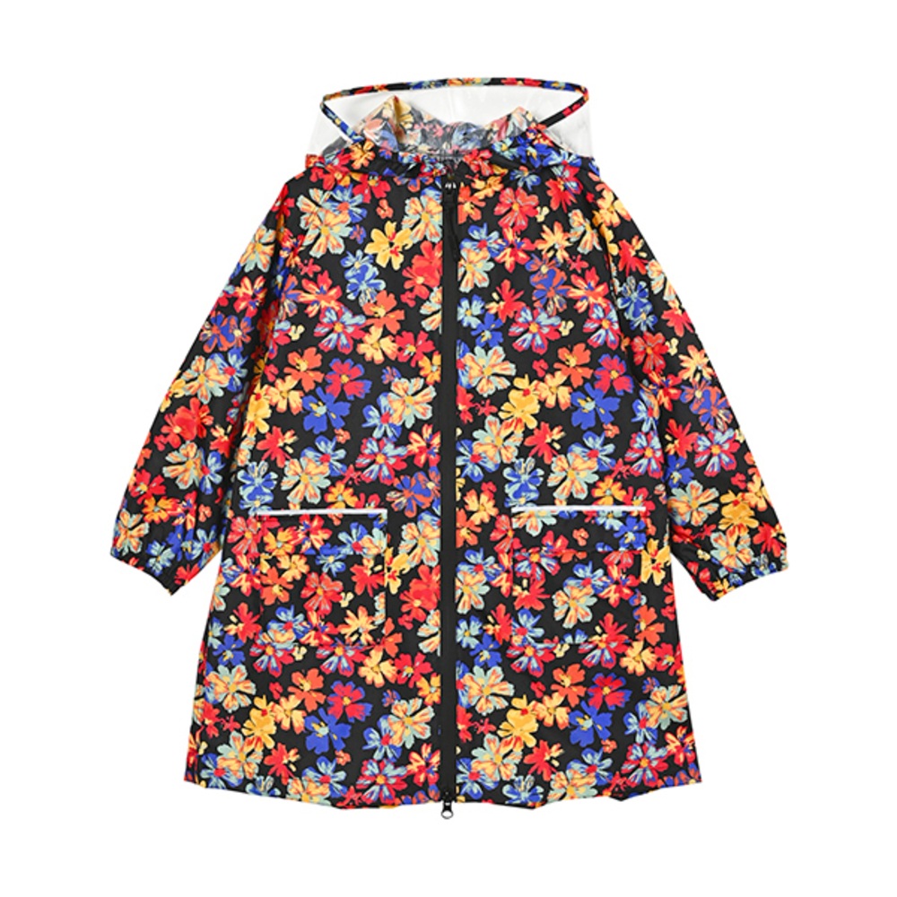 kiu キウ レインコート キッズ 通販 キッズポンチョ ポンチョ カッパ 雨合羽 ランドセル対応 男の子 女の子 子供用 フルジップ はっ水 撥水 使いやすくい | KiU | 03