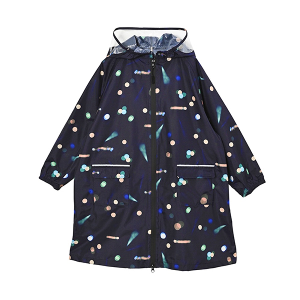 kiu キウ レインコート キッズ 通販 キッズポンチョ ポンチョ カッパ 雨合羽 ランドセル対応 男の子 女の子 子供用 フルジップ はっ水 撥水 使いやすくい | KiU | 02