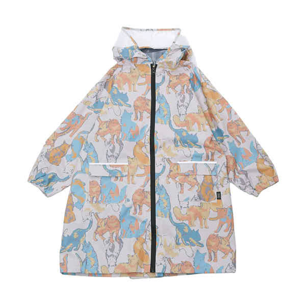 kiu キウ レインコート キッズ 通販 キッズポンチョ ポンチョ カッパ 雨合羽 ランドセル対応 男の子 女の子 子供用 フルジップ はっ水 撥水 使いやすくい | KiU | 10