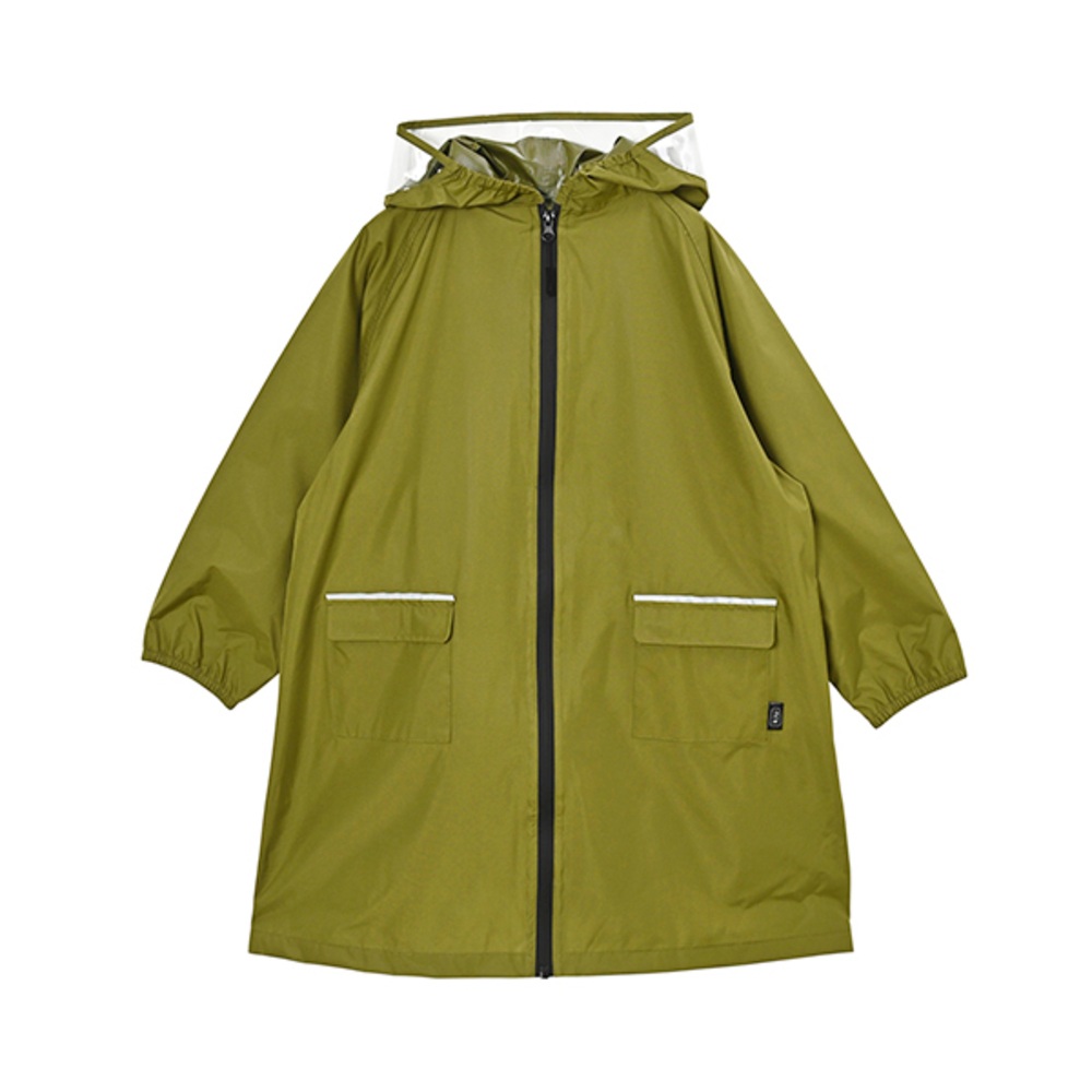 kiu キウ レインコート キッズ 通販 キッズポンチョ ポンチョ カッパ 雨合羽 ランドセル対応 男の子 女の子 子供用 フルジップ はっ水 撥水 使いやすくい | KiU | 01