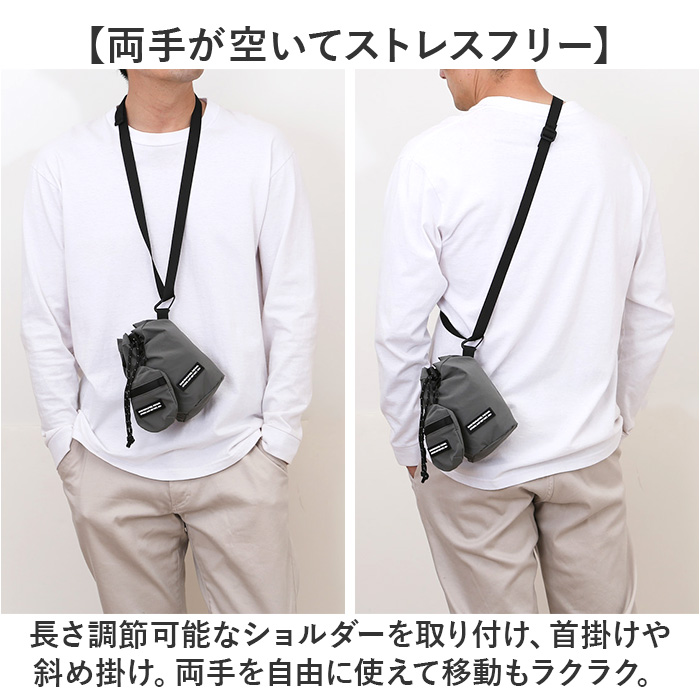 kiu キウ ショルダーバッグ ポーチ ミニ ...の詳細画像3