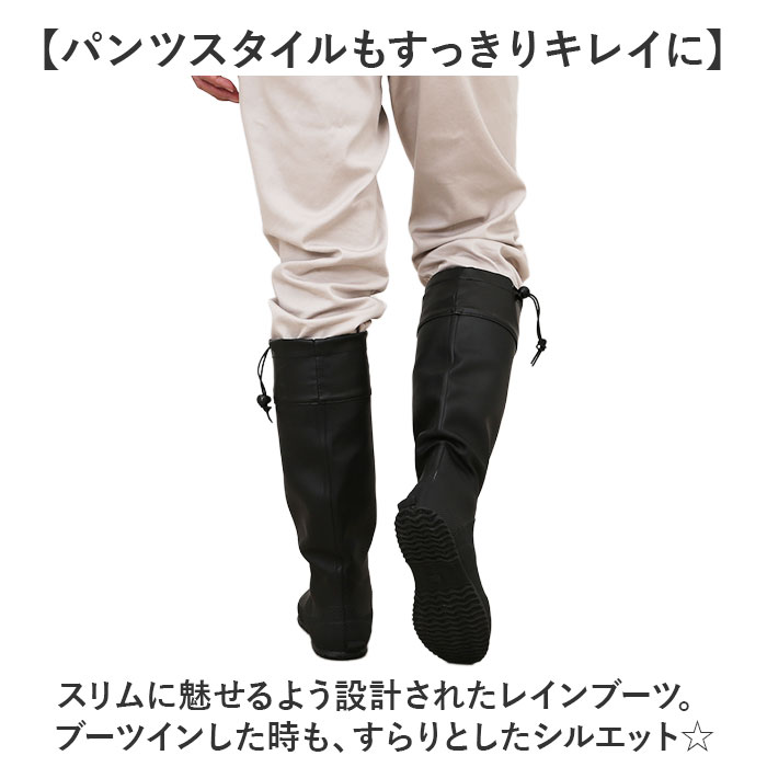 キウ KiU キウ 長靴 通販 レインブーツ パッカブルレインブーツ 折りたたみ 折り畳み コンパクト 持ち運び 中敷 収納袋 ユニセックス 男女兼用 収納袋付き |  | 08