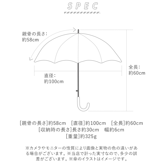 折りたたみ傘 レディース おしゃれ 自動開閉 58cm 7本骨 kiu キウ 晴雨 