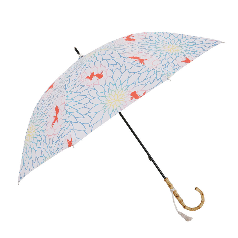 河馬印本舗 通販河馬印本舗 晴雨兼用 長傘 手開き 晴雨兼用傘 日傘 雨傘 傘 かさ UVカット 完全遮光 和柄 和風 モダン 手動 手開き傘 遮熱 河馬印本舗 | Fuji（釣り） | 02