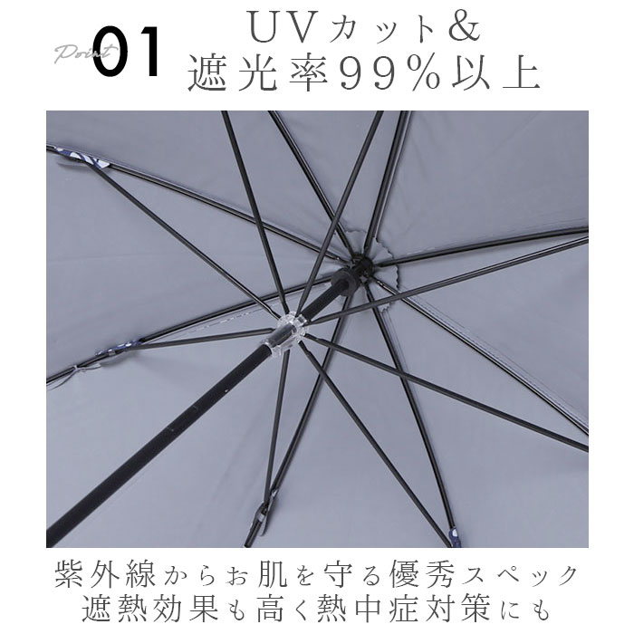 河馬印本舗 通販河馬印本舗 晴雨兼用 長傘 手開き 晴雨兼用傘 日傘 雨傘 傘 かさ UVカット 完全遮光 和柄 和風 モダン 手動 手開き傘 遮熱 河馬印本舗 | Fuji（釣り） | 05