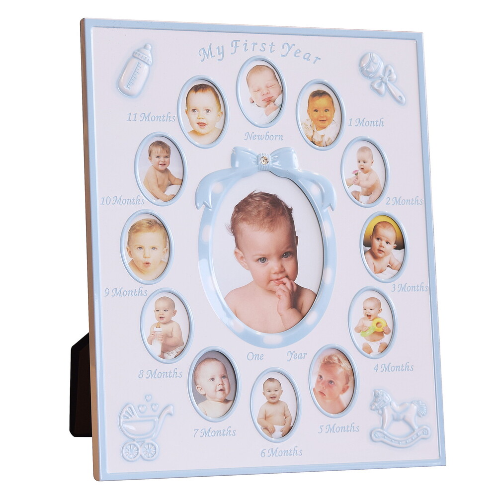 12ヶ月 ベビーフォトフレーム 通販 写真立て 複数 フォトフレーム 13窓 ベビーフレーム ベビー用品 赤ちゃん 出産祝い おしゃれ かわいい 壁掛け 置き型 12ヶ月 |  | 01