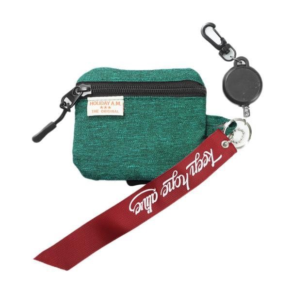 パスケース リール付き 通販 メンズ レディース 小銭入れ icカードケース おしゃれ コインケース シンプル 無地 旅行 おでかけ 子供 学生 通勤 通学 パスケース | Holiday A.M. | 05