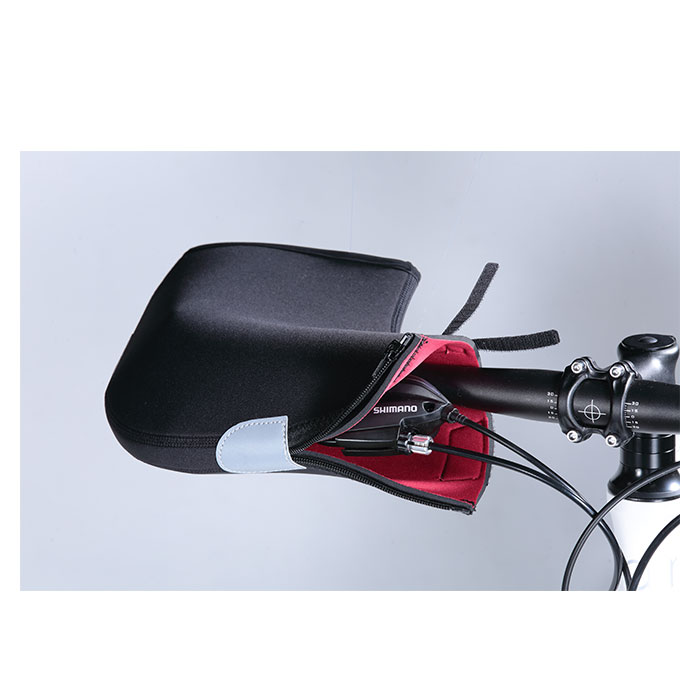 自転車 通販自転車 ハンドルカバー 防寒 防水 撥水 はっ水 ハンドル カバー クロスバイク 通勤 通学 オールシーズン 反射材 KB-1000 KB1000 川住製作所  自転車 | ブランド登録なし | 04